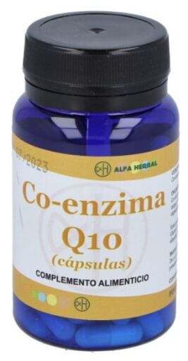 Alfa Herbal Co-Enzyme Q10 60 G&eacute;lules