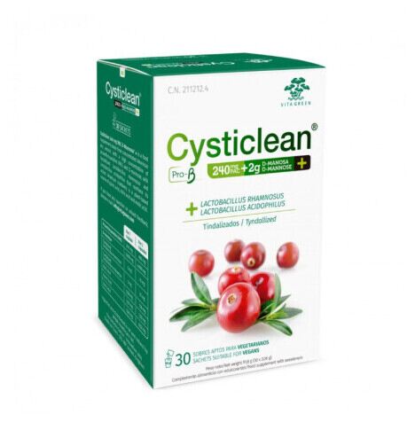 Vita Green Cysticlean Pro-B D-Mannose 3,06 g 30 sachets