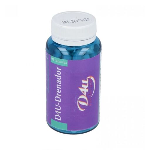 D4U Diet For You Draineur de Liquide 90 G&eacute;lules