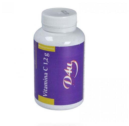 D4U Diet For You Vitamine C 1200 mg 90 Comprim&eacute;s