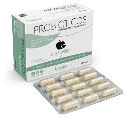 Derb&oacute;s Derboslim Probiotiques 30 g&eacute;lules