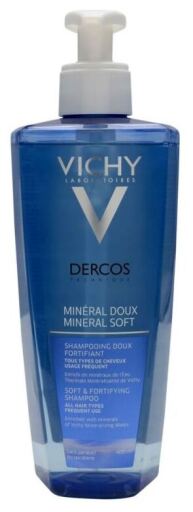 Vichy Dercos Shampooing Min&eacute;ral Usage Fr&eacute;quent 400 ml