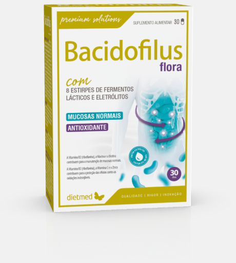Dietmed Bacidofilus Flore 30 G&eacute;lules