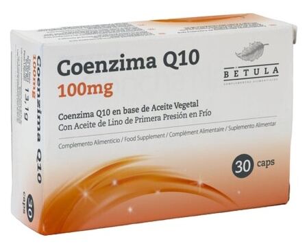 Betula Coenzyme Q10 100 mg 30 G&eacute;lules
