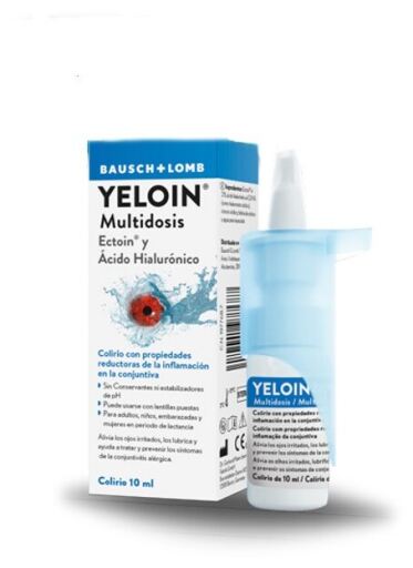 Bausch Lomb Yeloin Gouttes oculaires multidoses 10 ml