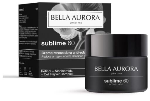 Bella Aurora Cr&egrave;me Anti-&Acirc;ge R&eacute;novatrice Sublime 60 Nuits 50 ml