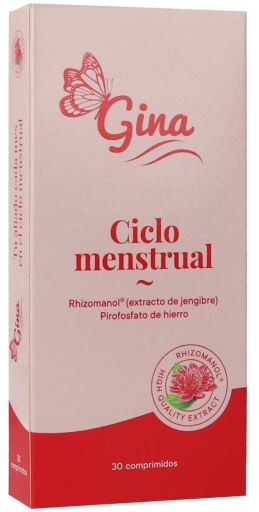 Fardi Gina Cycle Menstruel 30 Comprim&eacute;s
