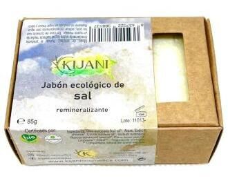 Kijani Savon en tablette de sel 80 gr