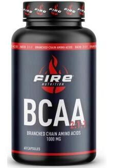 Fire Nutrition Ratio Bcaa 2:1:1 1000 mg 60 G&eacute;lules