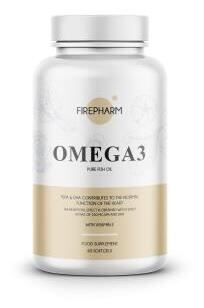 Fire Nutrition F-Pharm Om&eacute;ga 3 60 Perles