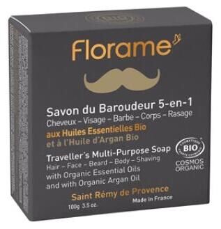 Florame Savon de Voyage 5 en 1 pour Homme 100 gr