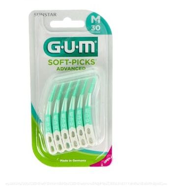 Soft Picks Brosse Interdentaire R&eacute;guli&egrave;re 30 Unit&eacute;s Vert