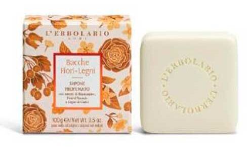L'Erbolario Savon Parfum&eacute; Fleurs de Baies 100 gr