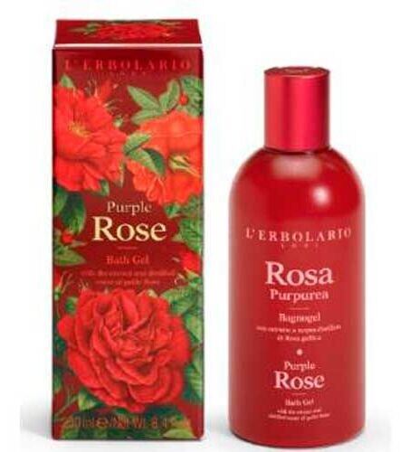 L'Erbolario Gel de bain Rose Pourpre 250 ml