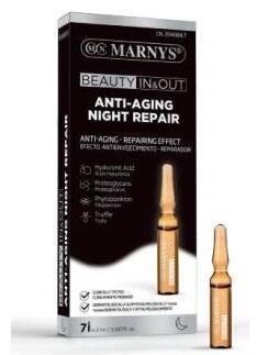 Marnys Beauty In & Out Nuit R&eacute;paratrice 7 Ampoules