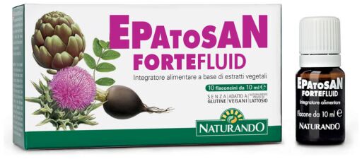 Naturando Epatosan Forte Fluide 10 unit&eacute;s x 10 ml