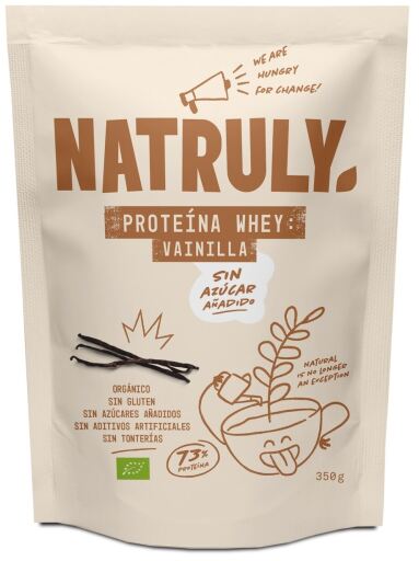 Natruly Prot&eacute;ine de lactos&eacute;rum vanille 350 gr