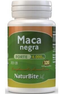 Naturbite Maca noire forte 4000 mg, 120 comprim&eacute;s