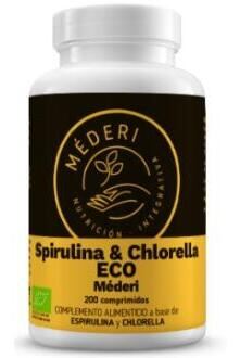 M&eacute;deri Nutrici&oacute;n Integrativa Spiruline & Chlorelle Eco 500 Comprim&eacute;s