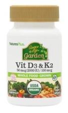 Jardin Vitamine D3&amp;K2 60 G&eacute;lules