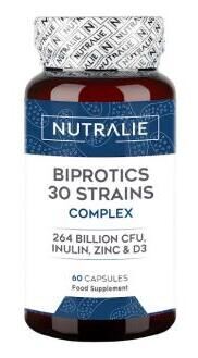 Complexe de 30 souches biprotiques, 60 capsules