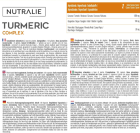 Complexe de curcuma au curcuma 120 capsules Complexe de curcuma au curcuma 120 capsules