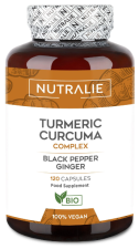 Complexe de curcuma au curcuma 120 capsules Complexe de curcuma au curcuma 120 capsules