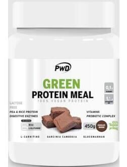 PWD Nutrition Repas Prot&eacute;in&eacute; Vert Brownie au Chocolat 450 gr