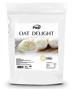 PWD Nutrition D&eacute;lice d'Avoine Chocolat Blanc &agrave; la Noix de Coco 1,5Kg