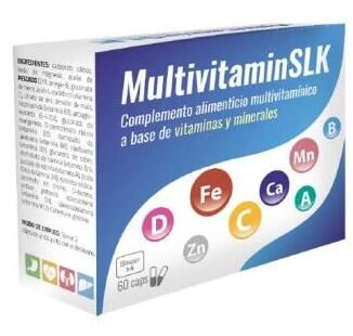 SaludAlkalina Multivitamine Slk 60 G&eacute;lules