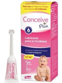 Sasmar Conceive Plus Lubrifiant 8 Applicateurs Unidoses