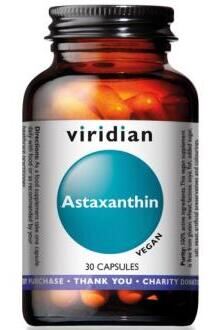 Viridian Astaxanthine 30 G&eacute;lules V&eacute;g&eacute;tales