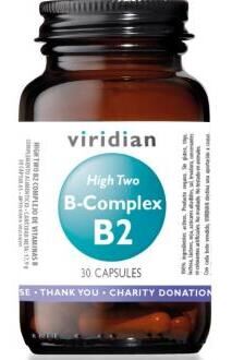 Viridian High Two B Complex B2 30 G&eacute;lules V&eacute;g&eacute;tales