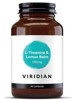Viridian L-Th&eacute;anine-M&eacute;lissa 90 g&eacute;lules v&eacute;g&eacute;tales