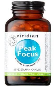 Viridian Peak Focus 60 G&eacute;lules