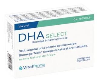 Vitalfarma DHA Select 30 g&eacute;lules