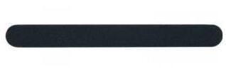 Disna Lime en fibre de verre rembourr&eacute;e noire 18 cm
