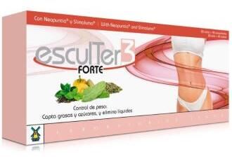 Laboratorios Tegor Esculter 3 Forte 40 Comprim&eacute;s + 20 Flacons