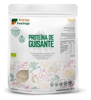Energy Feelings Prot&eacute;ine de pois vanille &eacute;cologique v&eacute;g&eacute;talienne SG 1 kg
