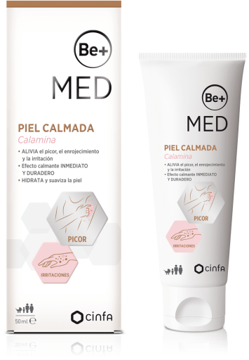 Be+ Cr&egrave;me apaisante &agrave; la calamine Med Skin 50 ml