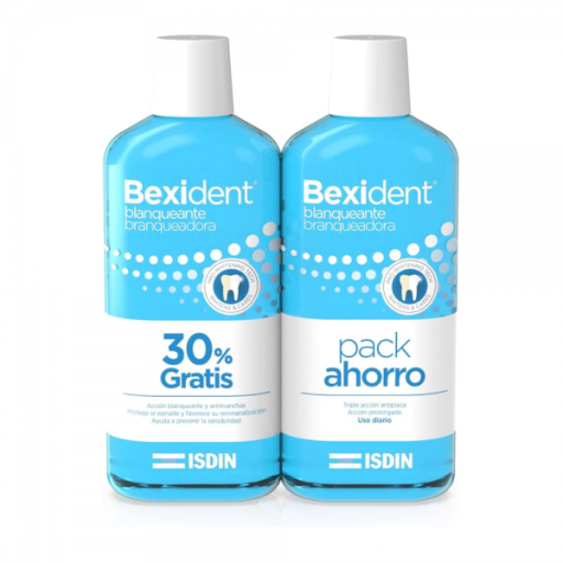 Isdin Bexident Duplo Bain de Bouche Blanchissant 500 ml