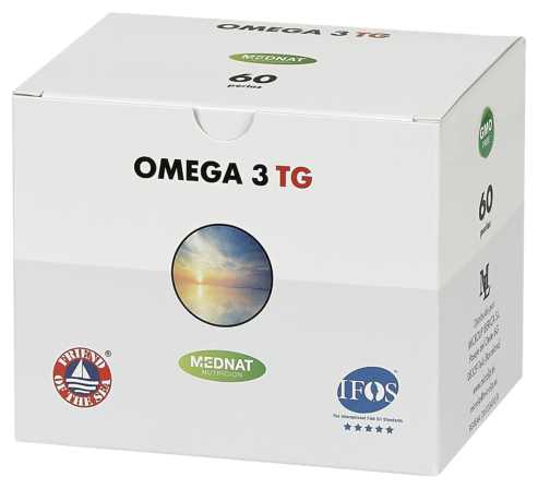 Mednat Nutrici&oacute;n Perles d'om&eacute;ga 3 Tg 60