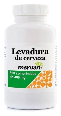 Mensan Levure de bi&egrave;re 400 mg 800 Comprim&eacute;s