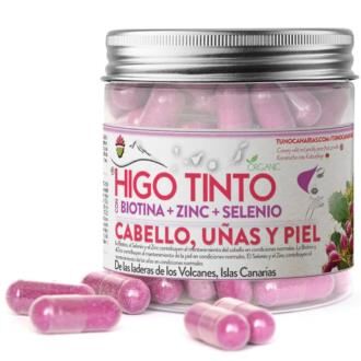 Tuno Canarias Figue Rouge Biotine + Zinc + S&eacute;l&eacute;nium 90 G&eacute;lules
