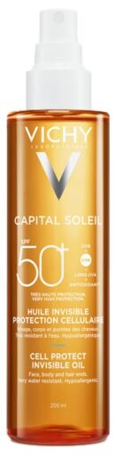 Vichy Capital Soleil Huile Protectrice Cellulaire SPF 50+ 200 ml