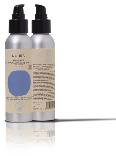 Nuura Cr&egrave;me Solaire Fluide SPF 50+ Enfants 125 ml Eco
