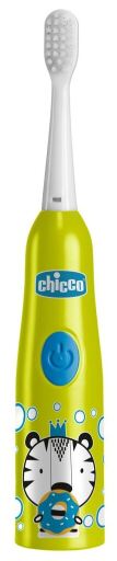 Chicco Green Tiger Brosse &agrave; Dents &Eacute;lectrique 36m+ 1 Unit&eacute;