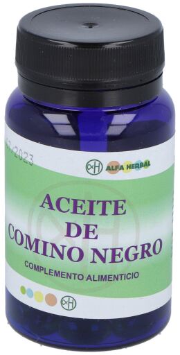 Alfa Herbal Huile de Cumin Noir 500 Mg 60 Perles