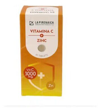 La Pirenaica Vitamine C + Zinc 60 comprim&eacute;s