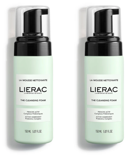 Lierac El Duo Mousse Nettoyante D&eacute;maquillante 2 x 150 ml
